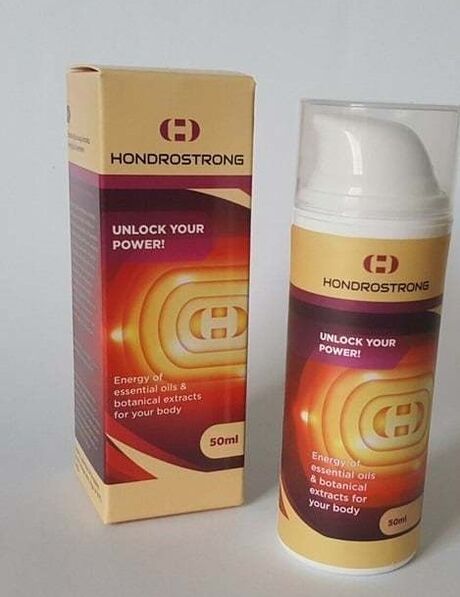 Photos of natural cream Hondrostrong in Jim's review