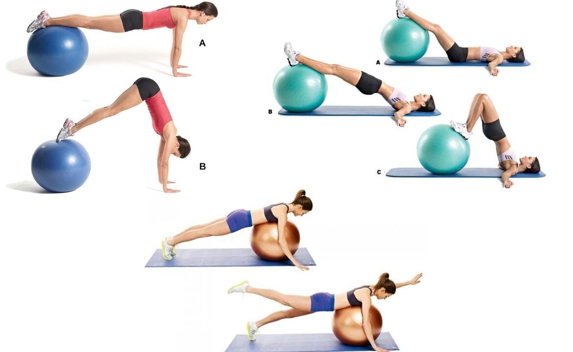 Effective Exercises on an Exercise Ball to Prevent Spinal Osteochondrosis