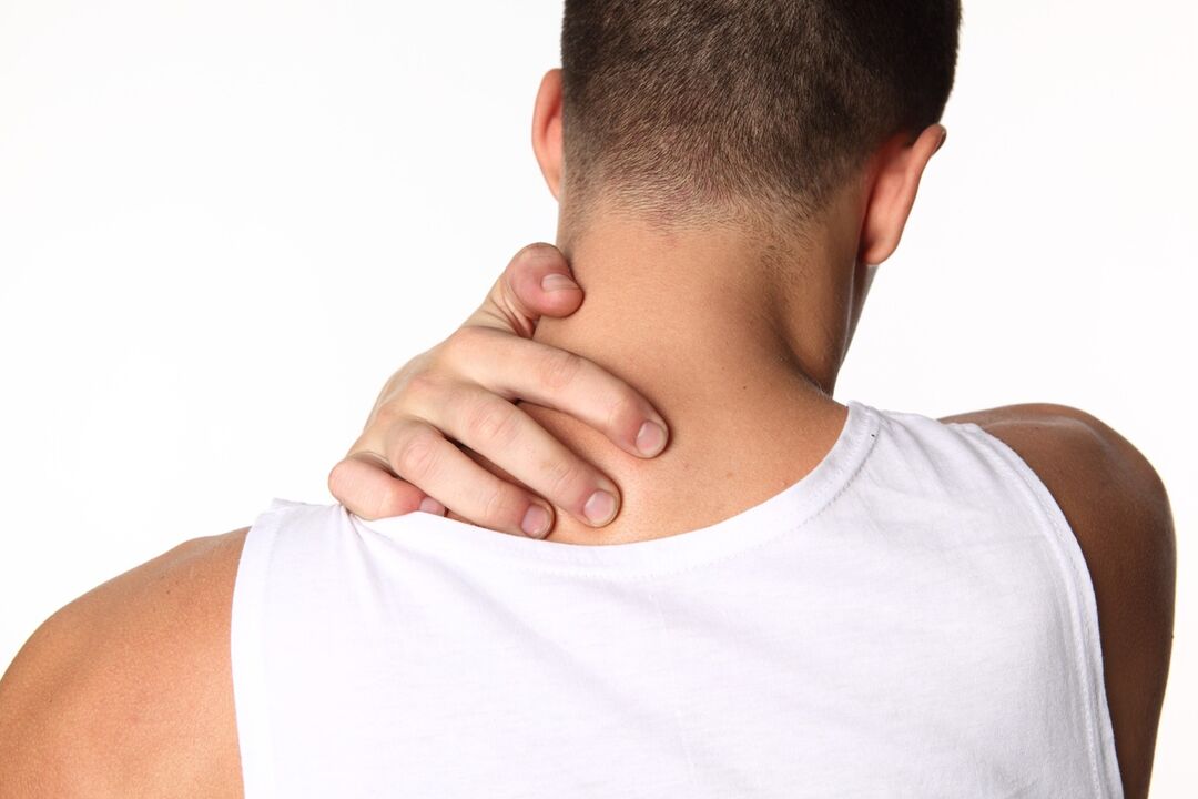 Cervical osteochondrosis can be associated with neck discomfort and pain