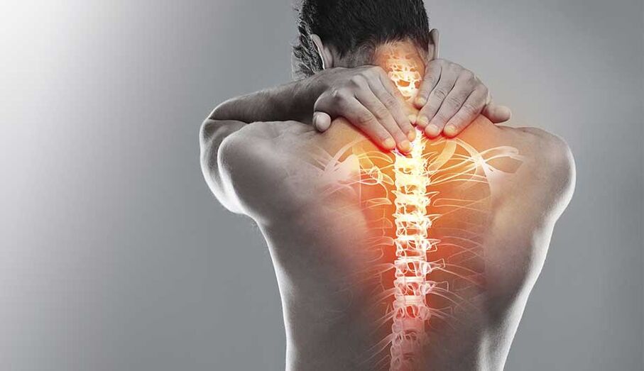 Osteochondral disease on the neck