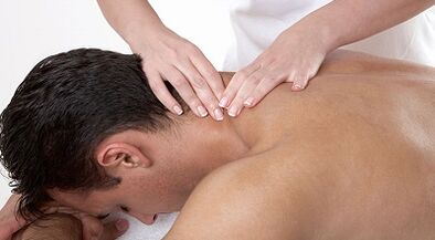 Neck massage and osteochondral disease
