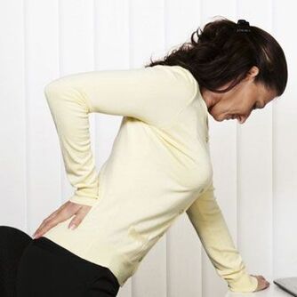 Female back pain