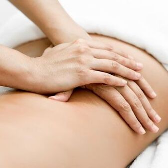Massage for lumbar osteochondrosis